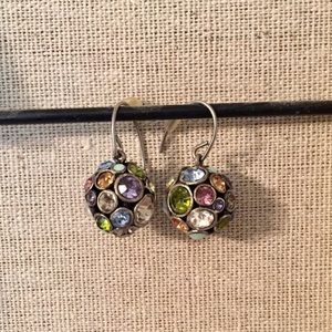 Fossil drop earrings